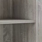 Whisen Bathroom Storage Cabinet with Drawers, Tilt-Out Laundry Hamper and Open Shelves