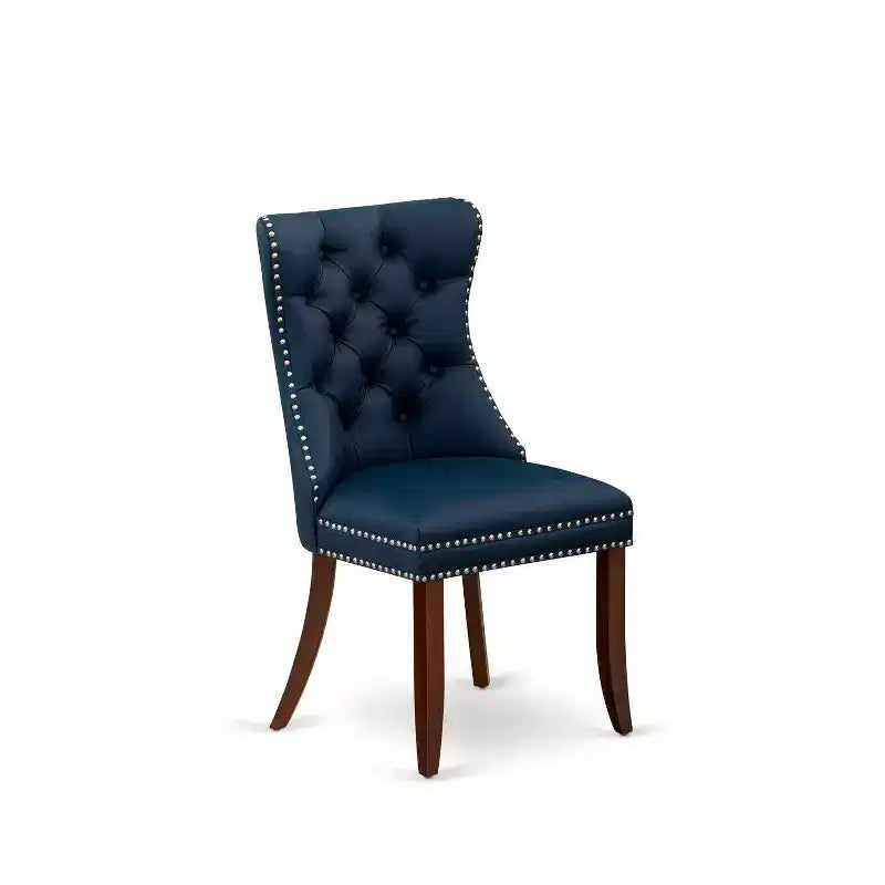 HomeStock Parsons Dining Chairs - Button Tufted