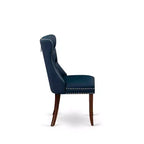 HomeStock Parsons Dining Chairs - Button Tufted