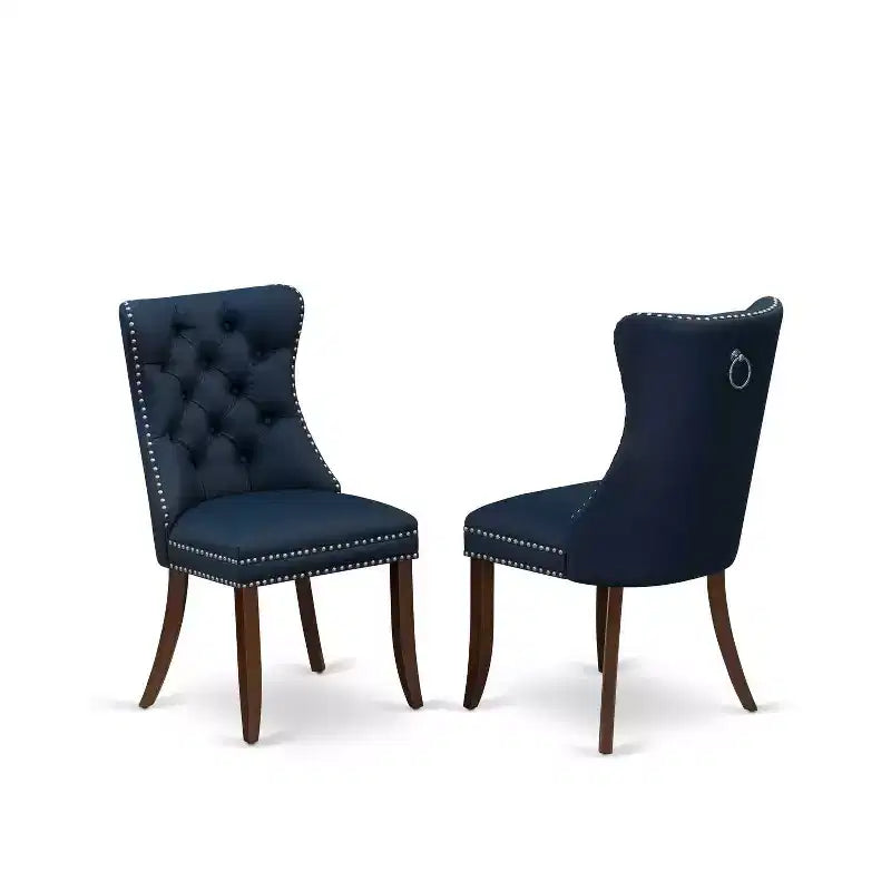 HomeStock Parsons Dining Chairs - Button Tufted