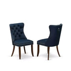HomeStock Parsons Dining Chairs - Button Tufted