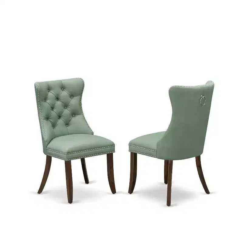 HomeStock Parsons Dining Chairs - Button Tufted