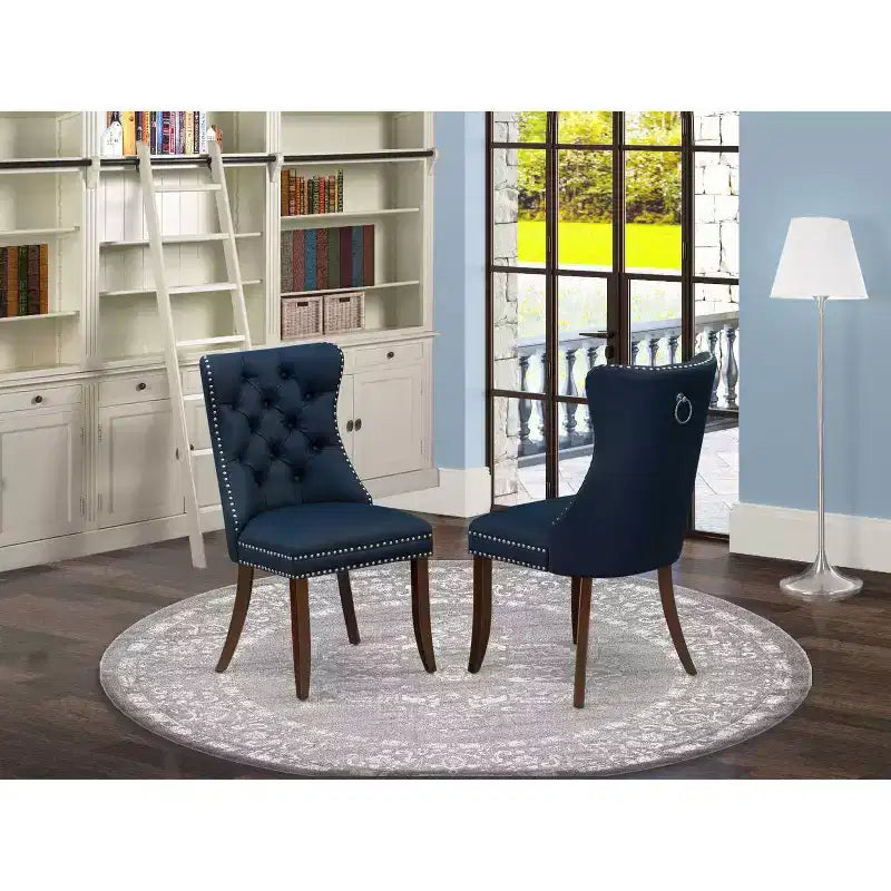 HomeStock Parsons Dining Chairs - Button Tufted