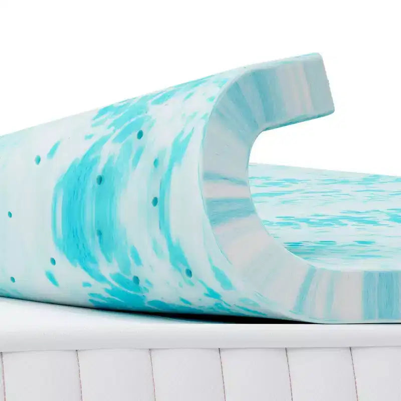 3 Inch Twin Size Experience Ultimate Comfort with Our Blue Memory Foam Soft Mattress C Premium Sleep Solution