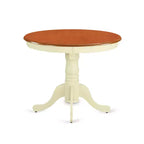 Antique Small Round Dining Table Set with Chairs