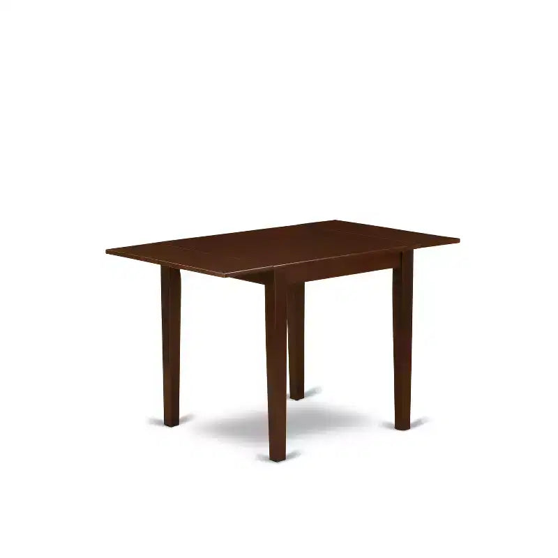 3-Piece Mahogany Kitchen Table Set with 2 Chairs