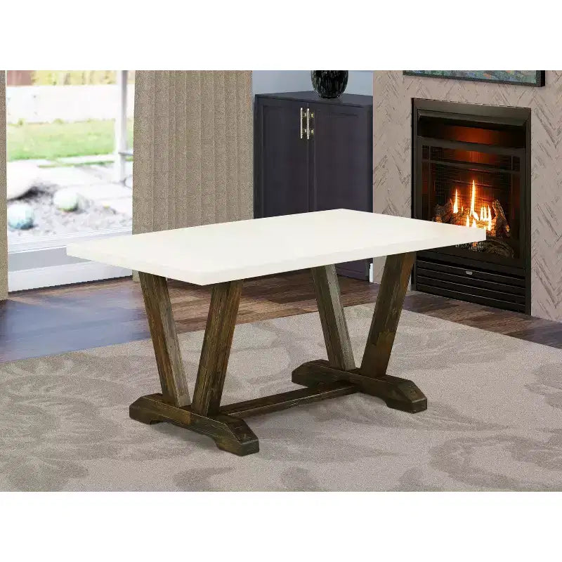 V-Style 36x60 Inch Rectangle Dining Table