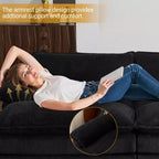 90-Inch Off-White Corduroy Modular Cloud Couch Sleeper Sofa