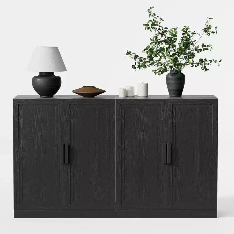 62x36 Farmhouse Sideboard Buffet Cabinet with Adjustable Shelves