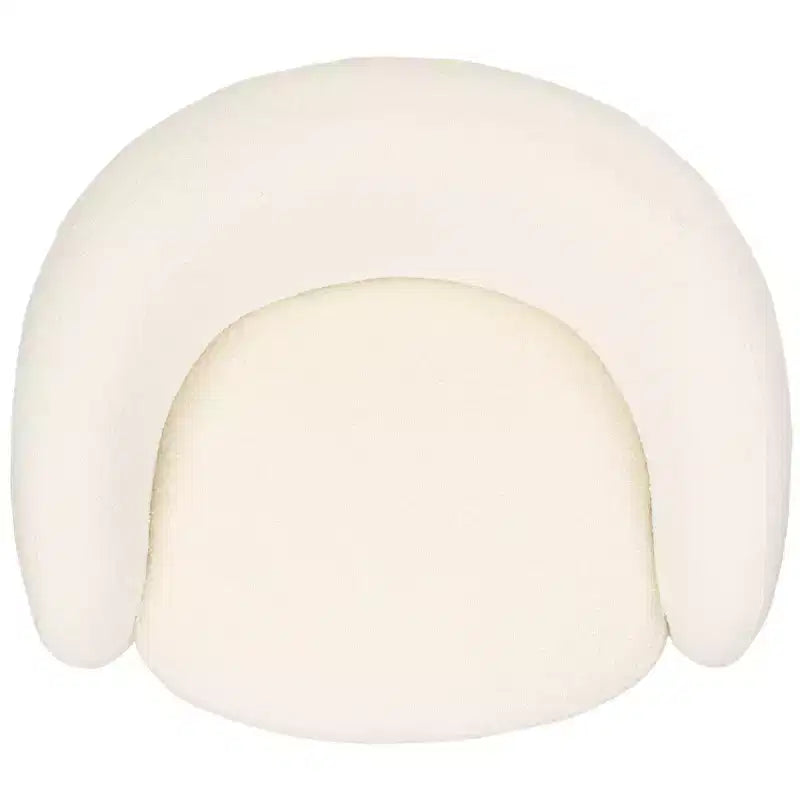 Petryna Boucle Swivel Accent Chair - SFV4822 - Ivory - Safavieh Couture