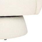 Petryna Boucle Swivel Accent Chair - SFV4822 - Ivory - Safavieh Couture
