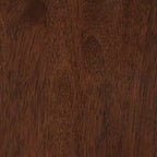 28-Inch Brown Rectangle Wood Top End Table with Shelf