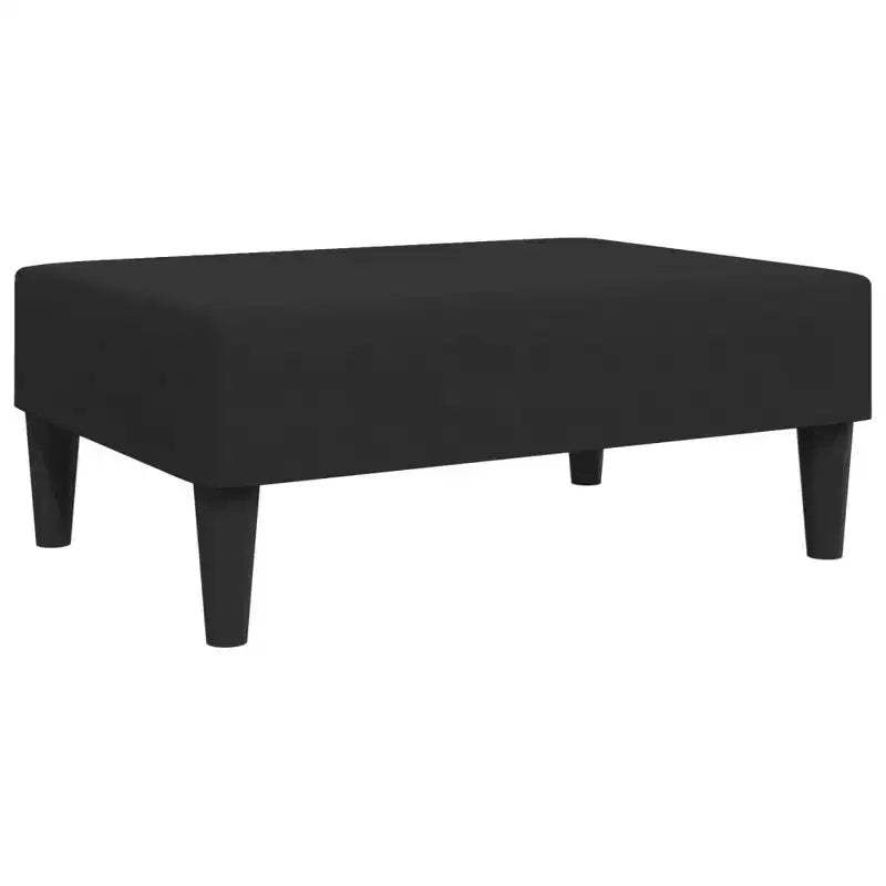 Modern Velvet Ottoman Footstool – Compact Accent Seating