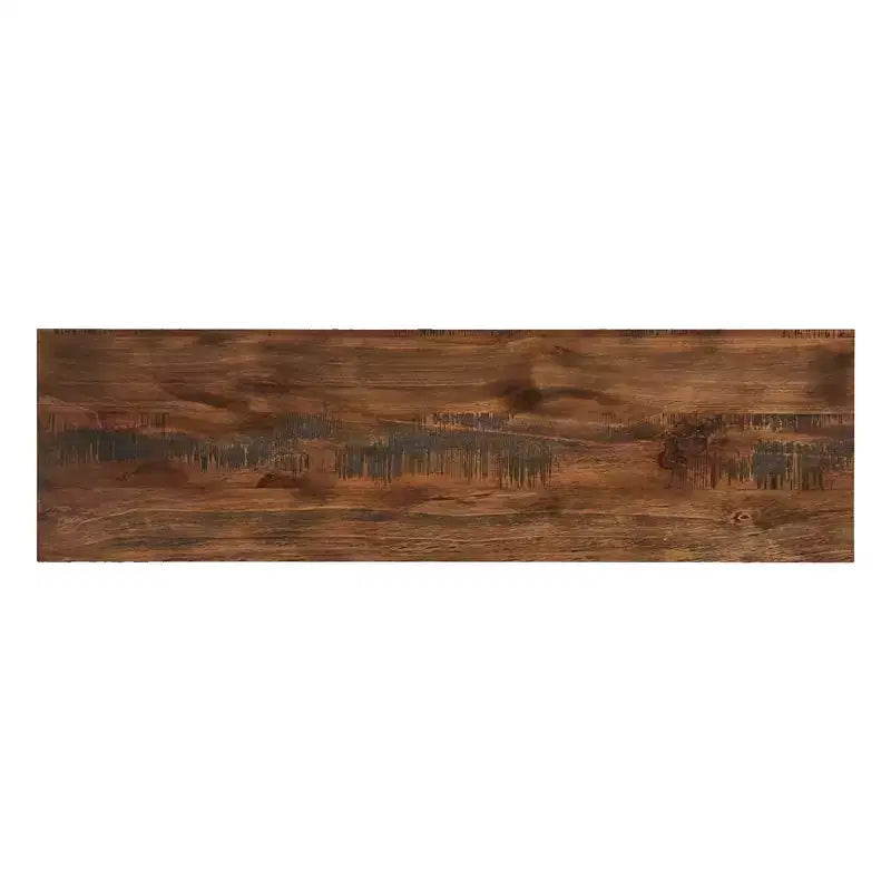 Newsome Rustic X-Base 60-inch TV Stand - Brown - iNSPIRE Q