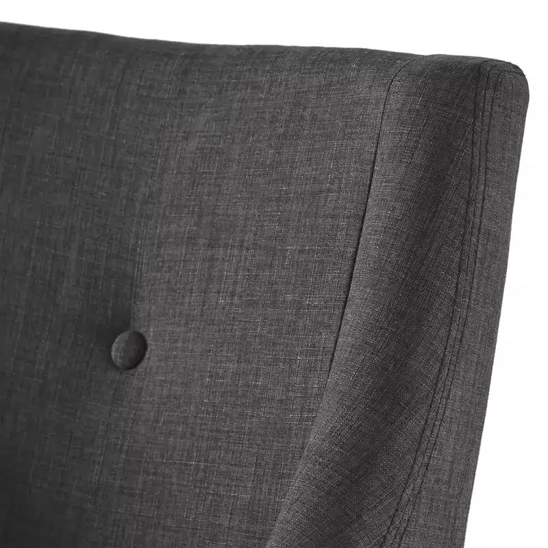 Amiford Button Tufted Slope Arm Linen Dining Chairs (Set of 2) - iNSPIREQ