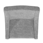 Amiford Button Tufted Slope Arm Linen Dining Chairs (Set of 2) - iNSPIREQ