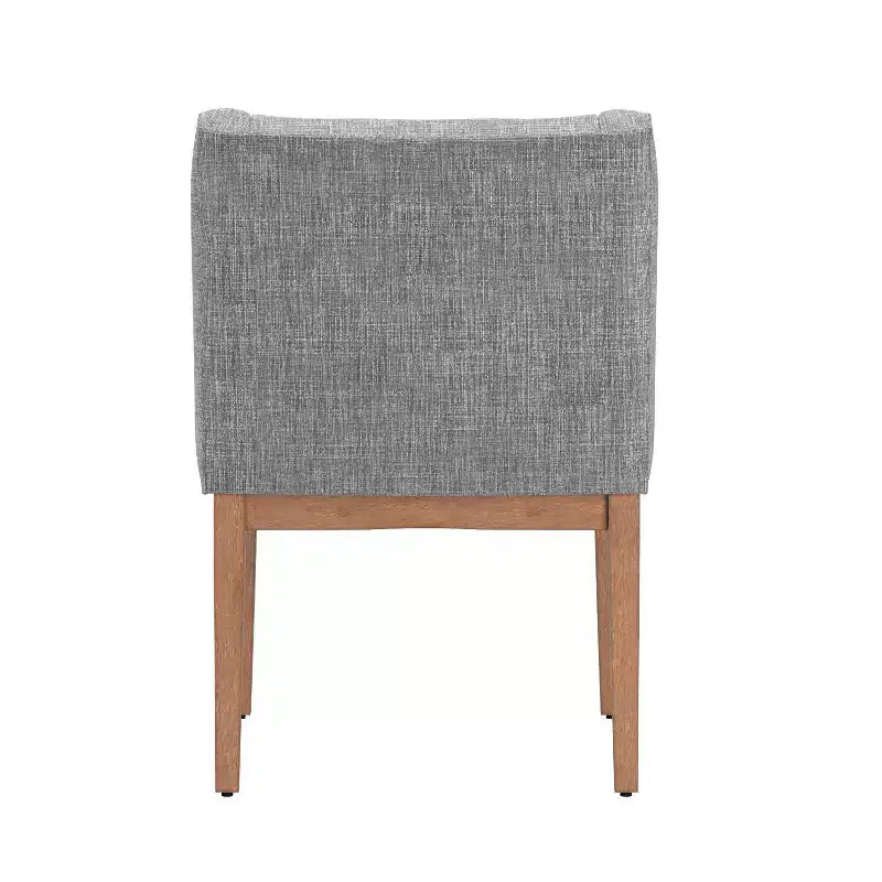 Amiford Button Tufted Slope Arm Linen Dining Chairs (Set of 2) - iNSPIREQ