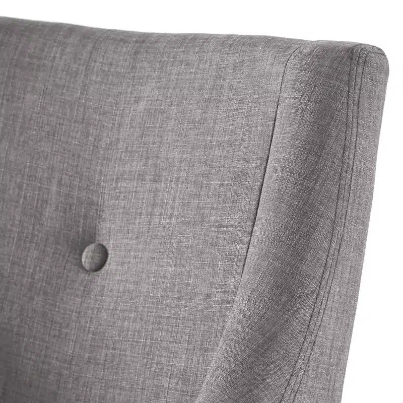 Amiford Button Tufted Slope Arm Linen Dining Chairs (Set of 2) - iNSPIREQ