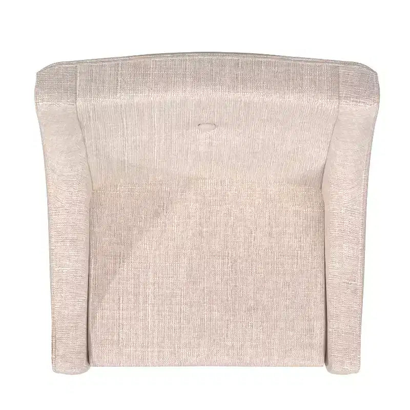 Amiford Button Tufted Slope Arm Linen Dining Chairs (Set of 2) - iNSPIREQ