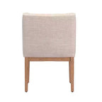 Amiford Button Tufted Slope Arm Linen Dining Chairs (Set of 2) - iNSPIREQ