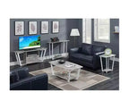 Rectangle Metal Table Top End Table