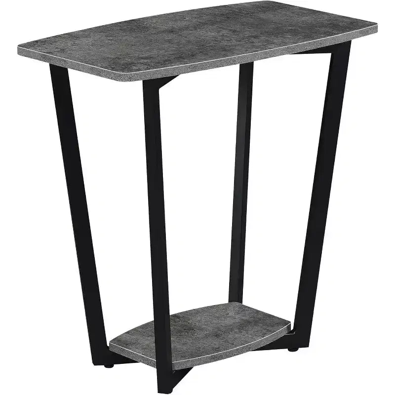 Rectangle Metal Table Top End Table