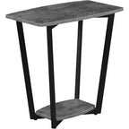Rectangle Metal Table Top End Table