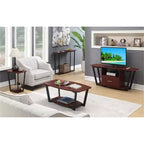 Rectangle Metal Table Top End Table