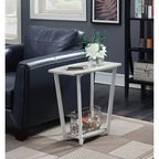 Rectangle Metal Table Top End Table