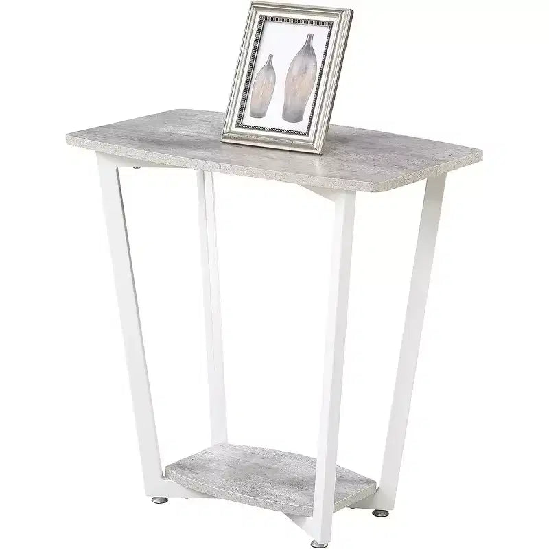 Rectangle Metal Table Top End Table
