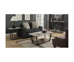 Rectangle Metal Table Top End Table