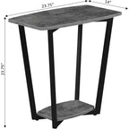 Rectangle Metal Table Top End Table