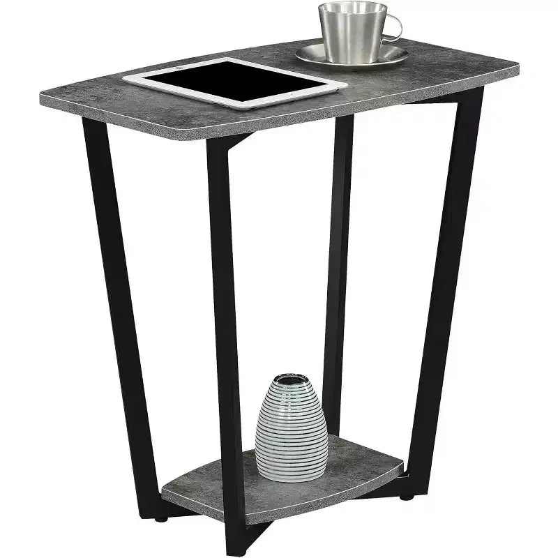 Rectangle Metal Table Top End Table
