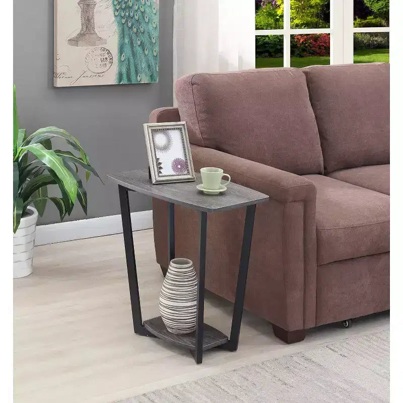 Rectangle Metal Table Top End Table