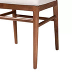 2-Piece Nadim Natural Seagrass and Acacia Wood Dining Chair Set