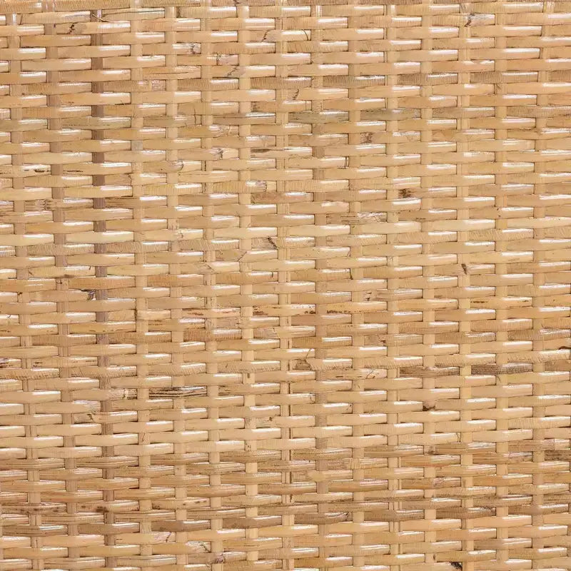 bali & pari Papua Dining Chair: Acacia Frame, Woven Rattan, Bohemian Design, Assembly Required