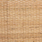 bali & pari Papua Dining Chair: Acacia Frame, Woven Rattan, Bohemian Design, Assembly Required