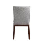 Set of 2 Amalie Mid-Century Side Chairs in Beige – 18" Wide