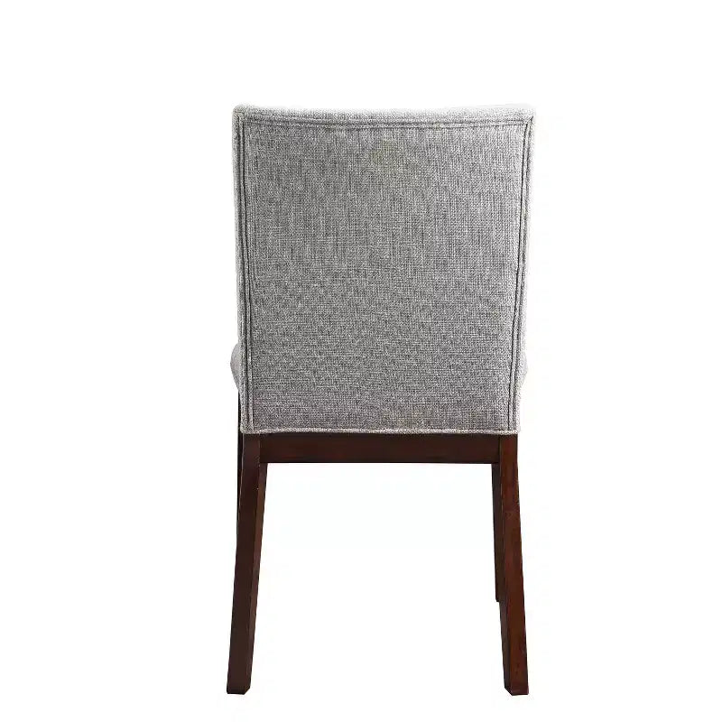 Set of 2 Amalie Mid-Century Side Chairs in Beige – 18" Wide