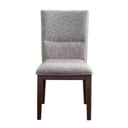 Set of 2 Amalie Mid-Century Side Chairs in Beige – 18" Wide