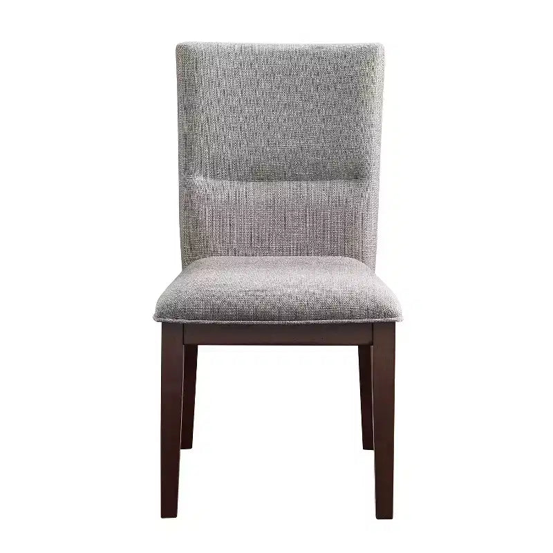 Set of 2 Amalie Mid-Century Side Chairs in Beige – 18" Wide