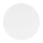 40" Tupelo Round Wood Dining Table Gold White - Modway