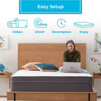 12-Inch Gel Memory Foam Hybrid Mattress