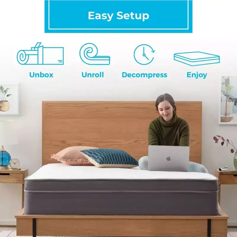 12-Inch Gel Memory Foam Hybrid Mattress