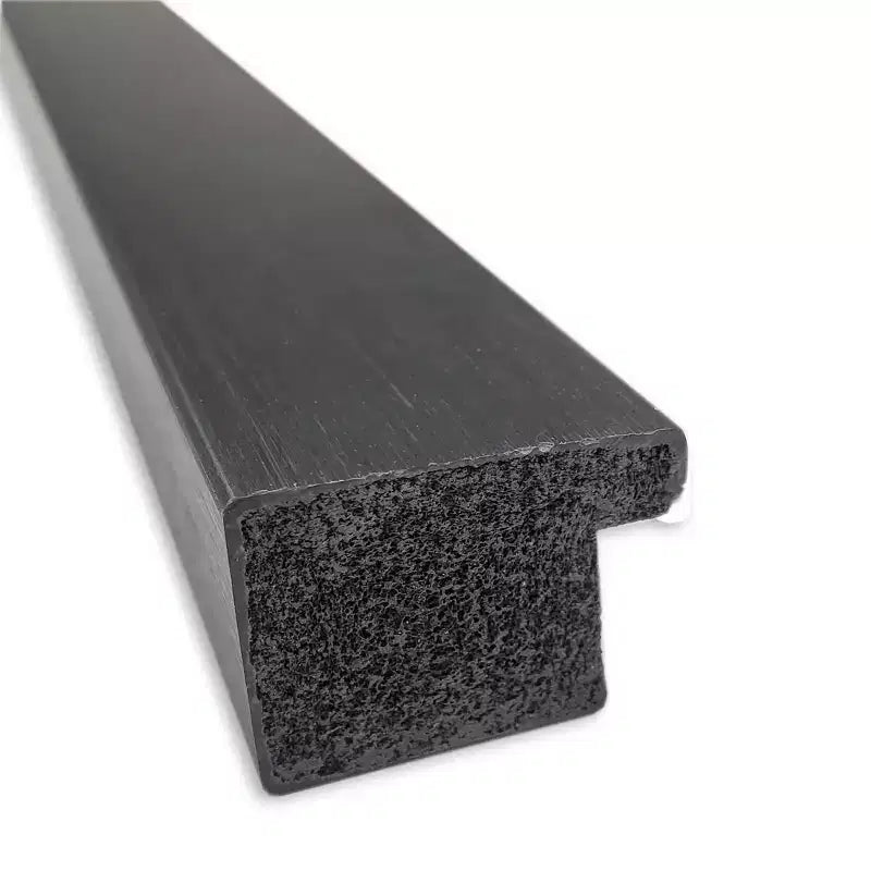 Grace Narrow Brushed Framed Bathroom Vanity Wall Mirror – Black