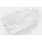 Clear Plastic Drawer Organizers – Set of 4