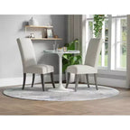 Carolina Living 30 Zaha Round Marble Top Dining Table