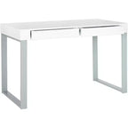 Barton Desk - FOX2206 - White/Grey - Safavieh Couture