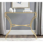 Alphonse Gold Console Table