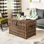 happimess Michael 35 Wicker Storage Trunk